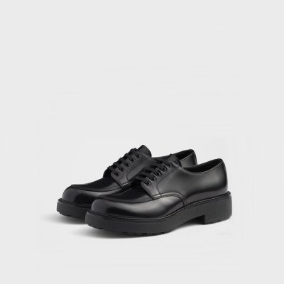 프라다 남성 블랙 옥스퍼드 - Prada Mens Black Oxford - prs120x