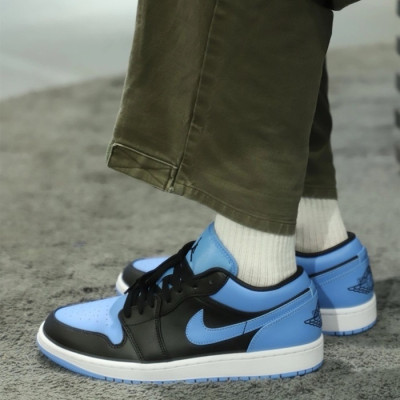 나이키 x Air Jordan 남/녀 블루 스니커즈 - Nike Unisex Blue Sneakers - nis184x