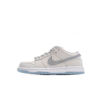 나이키 남/녀 그레이 스니커즈 - Nike Dunk Low Unisex Sneakers - nis232x