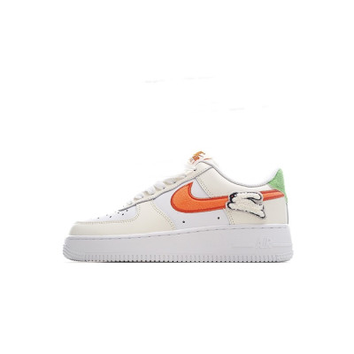 나이키 남/녀 화이트 스니커즈 - Nike Air Force 1 Unisex Sneakers - nis237x