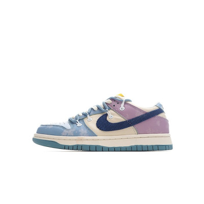 나이키 남/녀 퍼플 스니커즈 - Nike SB Dunk Low Unisex Sneakers - nis290x