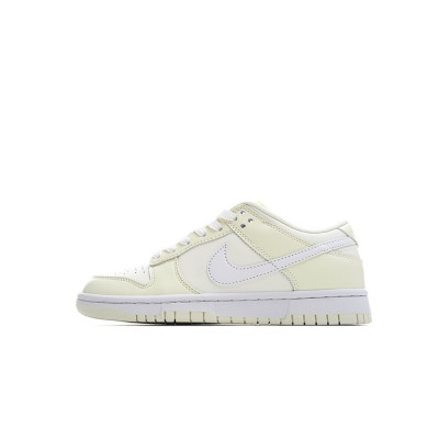 나이키 남/녀 옐로우 스니커즈 - Nike Dunk Low Unisex Sneakers - nis294x