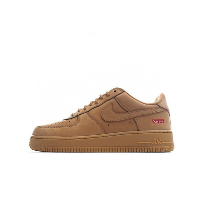 나이키 남/녀 카멜 스니커즈 - Nike Air Force 1 Unisex Sneakers - nis437x