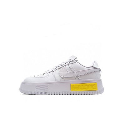 나이키 남/녀 화이트 스니커즈 - Nike Air Force 1 Unisex Sneakers - nis442x