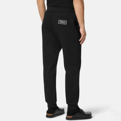 베르사체 남성 블랙 팬츠 - Versace Mens Black Pants - vec17x