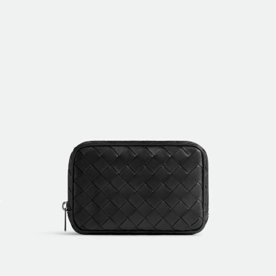 보테가베네타 남성 블랙 파우치 - Bottega Veneta Mens Black Pouch - bvb461x