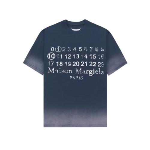 메종 마르지엘라 남/녀 네이비 티셔츠 - Maison Margiela Unisex Tshirts - mac325x