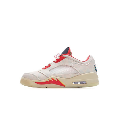 나이키 남성 화이트 스니커즈 - Nike Air Jordan 5 Low Mens Sneakers - nis497x