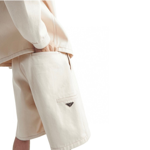 프라다 남성 베이지 반바지 - Prada Mens Beige Half-pants - prc408x