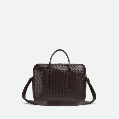 보테가베네타 남성 초코 브라운 서류가방 - Bottega Veneta Mens Brown Business Bag - bvb1493x