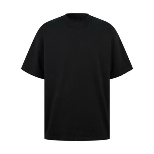 발렌시아가 남성 블랙 반팔 티셔츠 - Balenciaga Mens Black Tshirts - bac476x