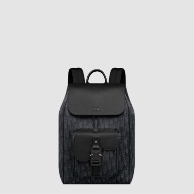 디올 남성 새들 플랩 백팩 - Dior Mens Saddle Flap Backpack - dib1615x