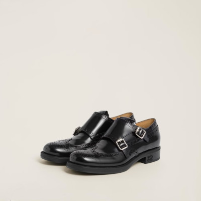 미우미우 여성 블랙 로퍼 - Miumiu Womens Black Loafer - mis579x