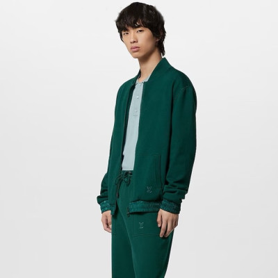 루이비통 남성 그린 양면 재킷 - Louis vuitton Mens Green Jackets - lvc494x