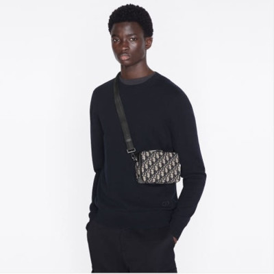 [당일배송] 디올 오블리크 파우치 크로스백 - dd231x