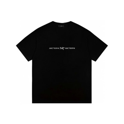 아크테릭스 남성 블랙 반팔티 - Arcteryx Mens Black Tshirts - arc24x