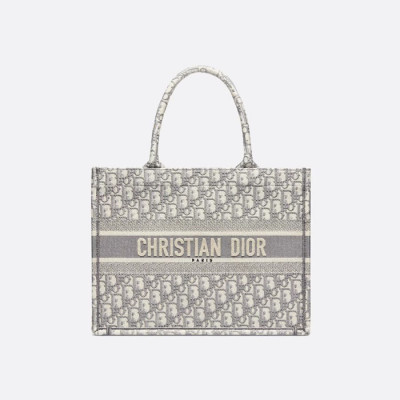 [당일배송] 디올 오블리크 자수 스몰 토트백 - dd305x