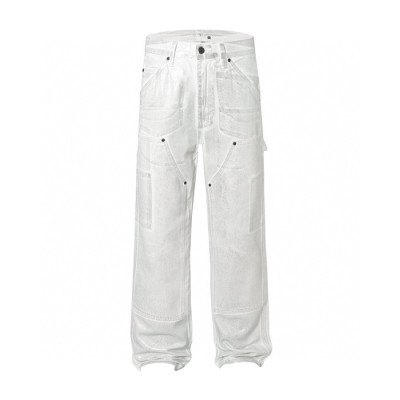 메종 마르지엘라 남성 화이트 청바지 - Maison margiela Mens White Jeans - mac641x