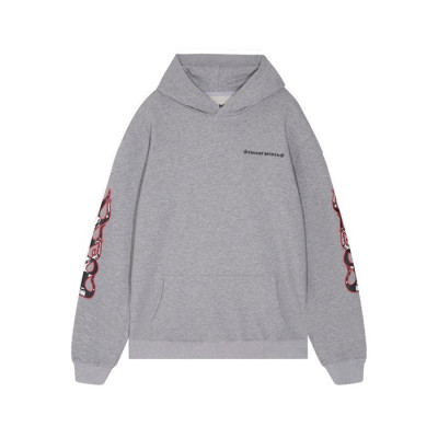 크롬하츠 남성 그레이 후드티 - Chrom hearts Mens Gray Hoodie - chc822x