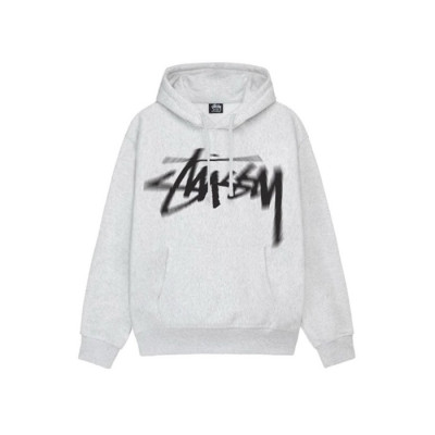 스터시 남성 그레이 후드티 - Stussy Mens Gray Hoodie - stc863x