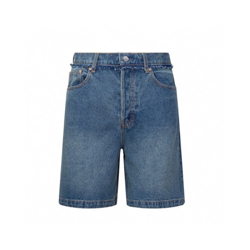 구찌 남성 캐쥬얼 반바지 - Gucci Mens Blue Half-pants - guc877x