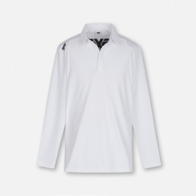 PXG 남성 Button Collar 롱슬리브 티셔츠 - gol87x