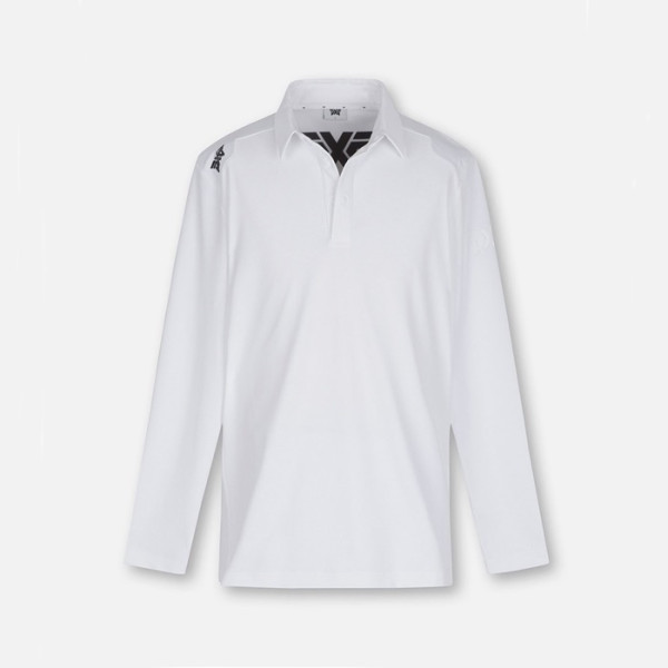 PXG 남성 Button Collar 롱슬리브 티셔츠 - gol87x