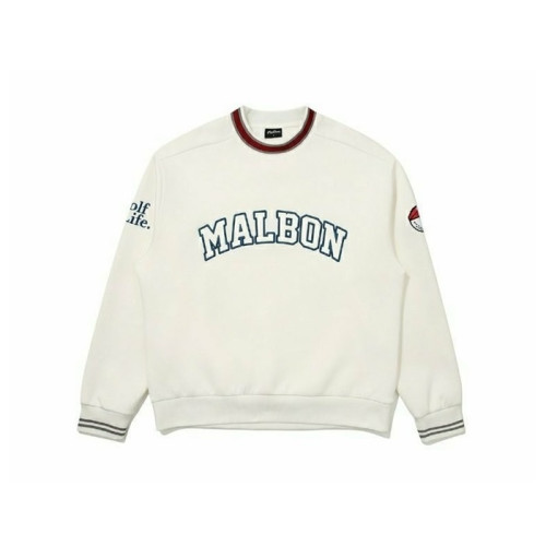 [MALBON] 말본 남성 Victory 라운드 크루넥 티셔츠 - gol111x