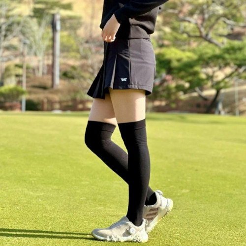 PXG 여성 윈터 플리츠 쇼트 기모팬츠 - gol486x