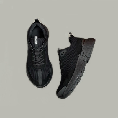 에르메스 남성 엔볼 블랙 스니커즈 - Hermes Mens Black Sneakers - hes686x