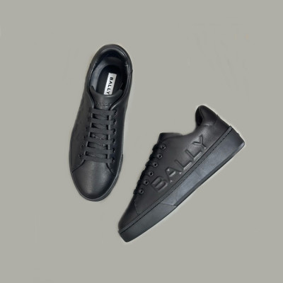 발리 남성 블랙 스니커즈 - Bally Mens Black Sneakers - bal733x