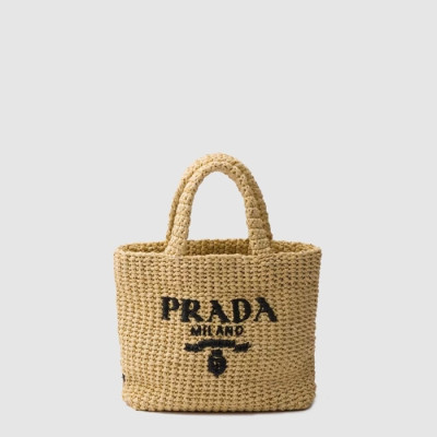 프라다 여성 크로셰 토트백 1BG422 - Prada Womens Crochet Tote Bag - prb2027x