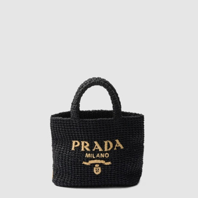 프라다 여성 크로셰 토트백 1BG422 - Prada Womens Crochet Tote Bag - prb2030x