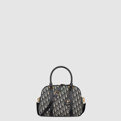 디올 여성 Vibe 볼링백 M1341 - Dior Womens Oblique Tote Bag - dib2043x