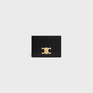 셀린느 여성 블랙 카드 지갑 - Celine Womens Black Card Wallets - cew206x