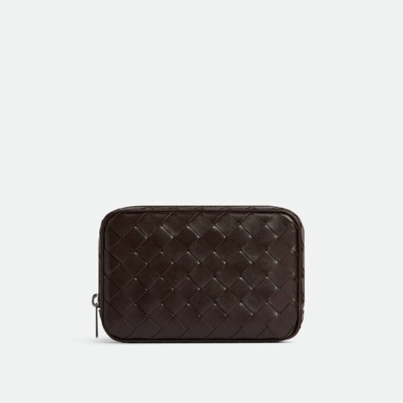 보테가베네타 남성 초코 브라운 파우치 - Bottega Veneta Mens Brown Pouch - bvb2073x
