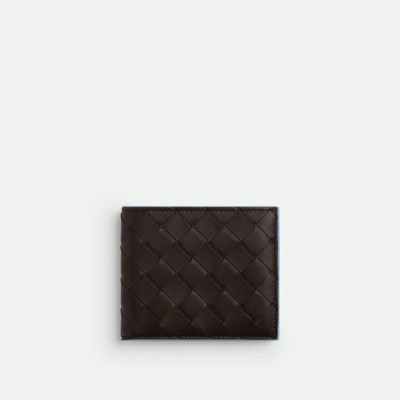 보테가베네타 남성 초코 반지갑 - Bottega Veneta Mens Half Wallets - bvw210x