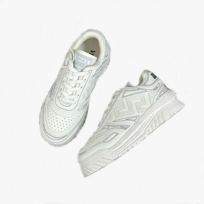 베르사체 남성 화이트 스니커즈 - Versace Mens White Sneakers - fes805x