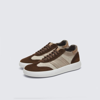 브리오니 남성 브라운 스니커즈 - Brioni Mens Brown Sneakers - brs830x