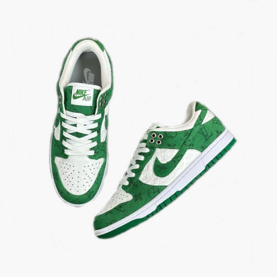 루이비통 남성 그린 스니커즈 - Louis vuitton Mens Green Sneakers - lvs881x