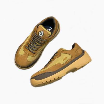 디올 남성 카멜 스니커즈 - Dior Mens Camel Sneakers - dis885x