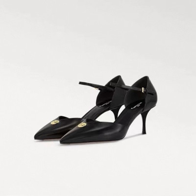 루이비통 여성 블랙 펌프스 - Louis vuitton Womens Black Pumps - lvs959x