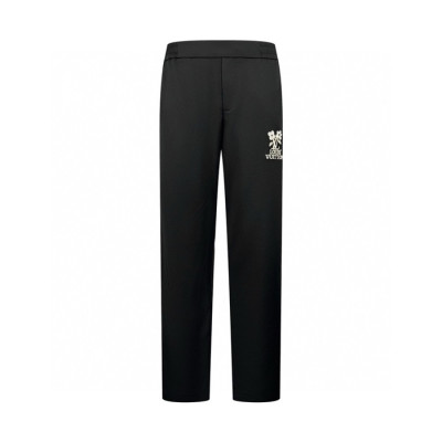 루이비통 남성 블랙 트레이닝 팬츠 - Louis vuitton Mens Sweat Pants - lvc923x