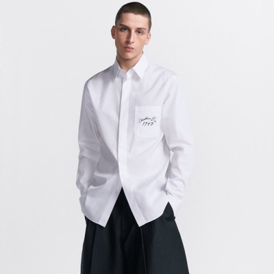 디올 남성 화이트 셔츠 - Dior Mens White Dress Shirts - dic925x