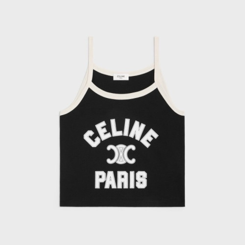 셀린느 여성 블랙 나시 - Celine Womens Sleeveless Tshirt - cec985x