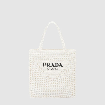 프라다 여성 크로셰 토트백 1BG393 - Prada Womens Crochet Tote Bag - prb2188x