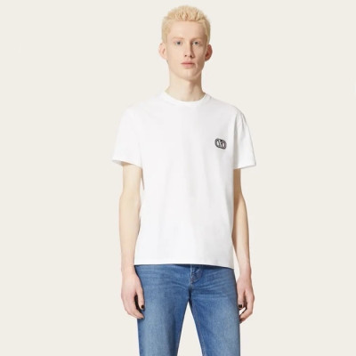 발렌티노 남성 화이트 반팔티 - Valentino Mens White Tshirts - vac1051x