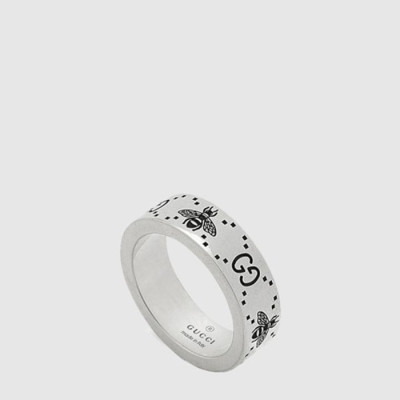 구찌 남/녀 GG 벌 인그레이빙 반지 - Gucci Unisex GG Bee Engraving Ring - acc1930x