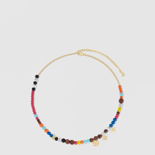 루이비통 여성 비즈 목걸이 - Louis vuitton Womens Gold Necklace - acc1962x