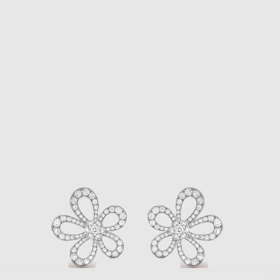 반클리프 아펠 여성 플라워 레이스 이어링 - Van Cleef & Arpels Womens Flower Lace Earrings - acc1999x